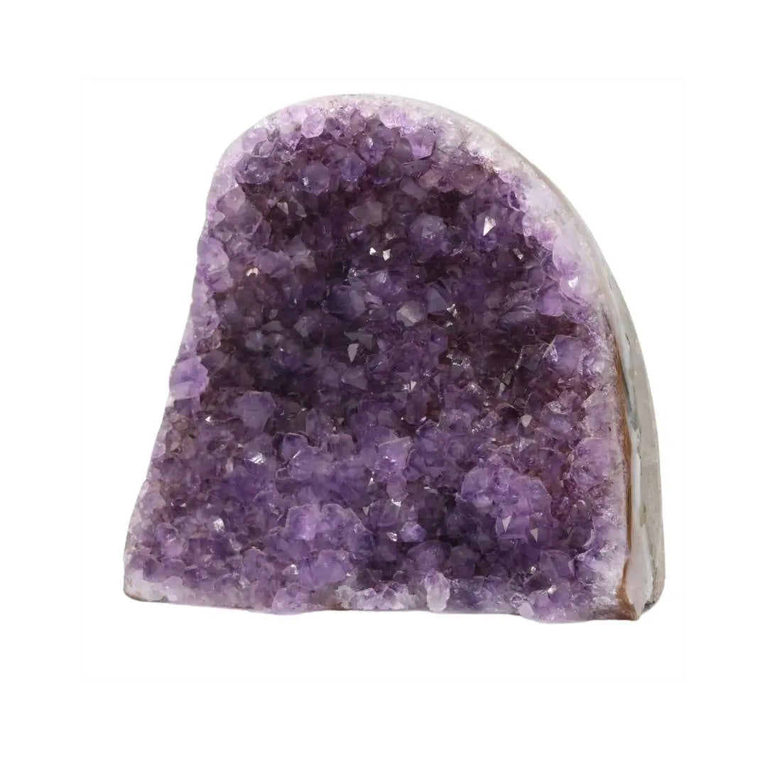 Amethyst Mini Geode – For Home Decor & Spiritual Healing - M3 - Krystal Touch