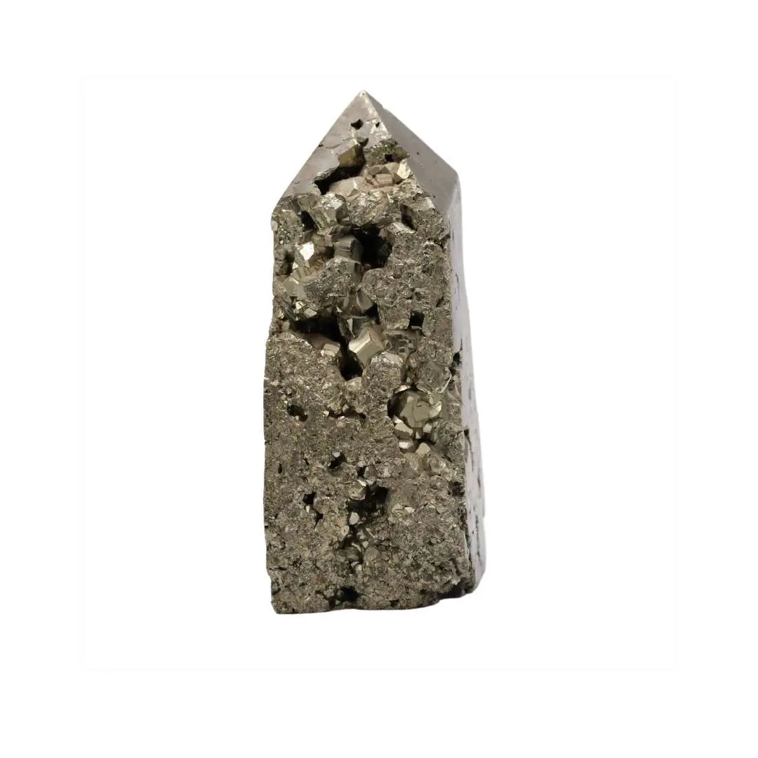 Pyrite Tower – Manifestation & Wealth Generator Crystal - Krystal Touch