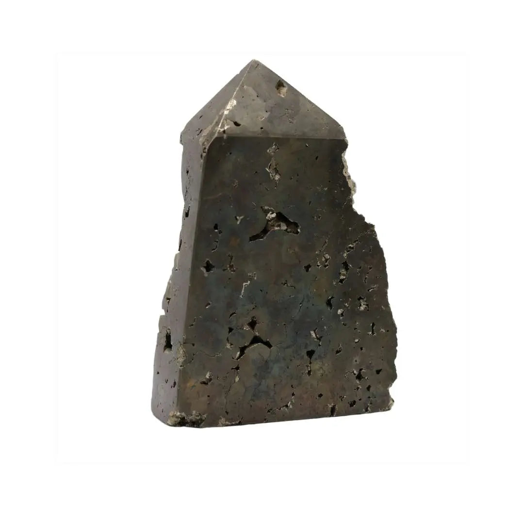 Pyrite Tower – Manifestation & Wealth Generator Crystal - Krystal Touch