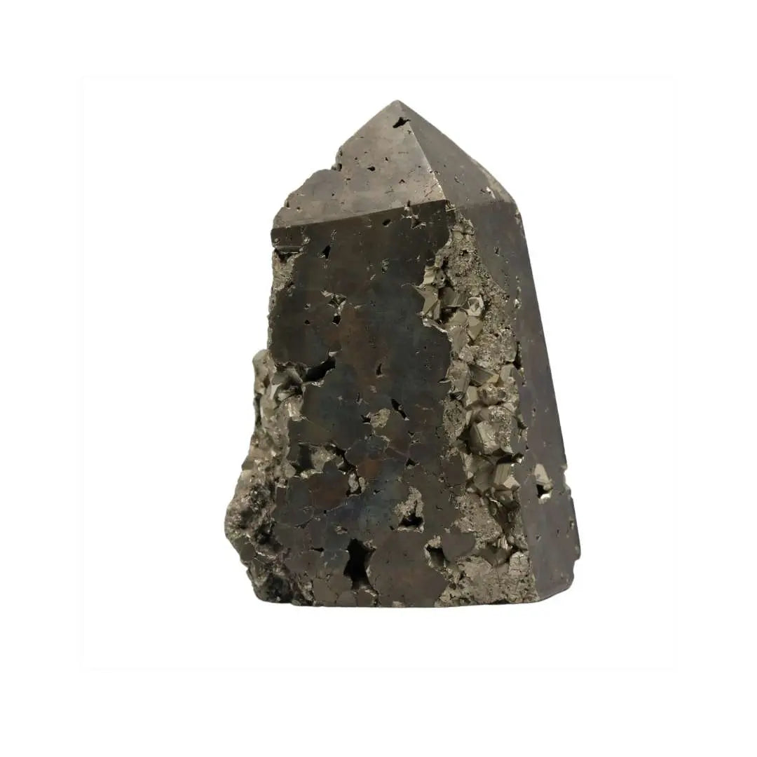 Pyrite Tower – Manifestation & Wealth Generator Crystal - Krystal Touch