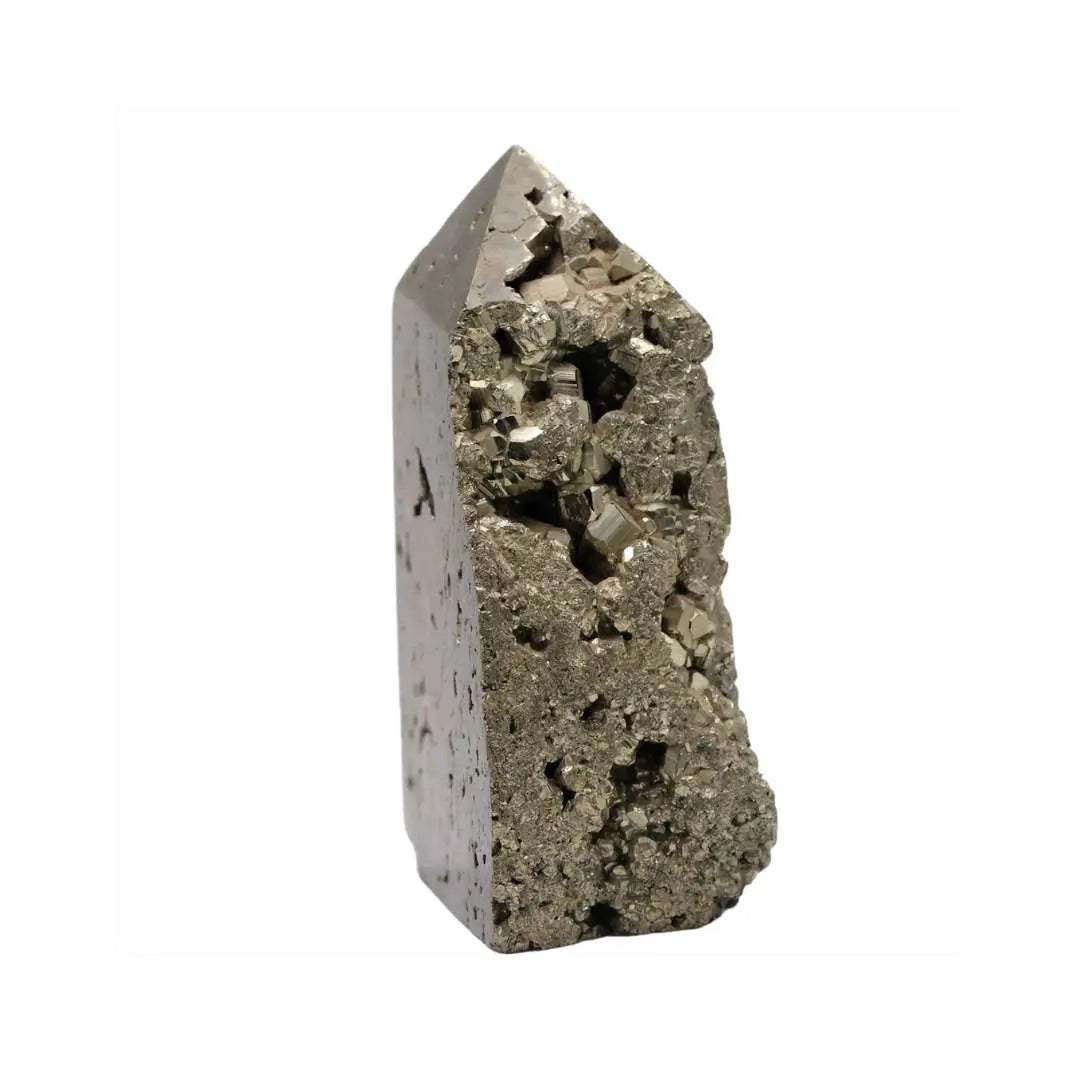 Pyrite Tower – Manifestation & Wealth Generator Crystal - Krystal Touch