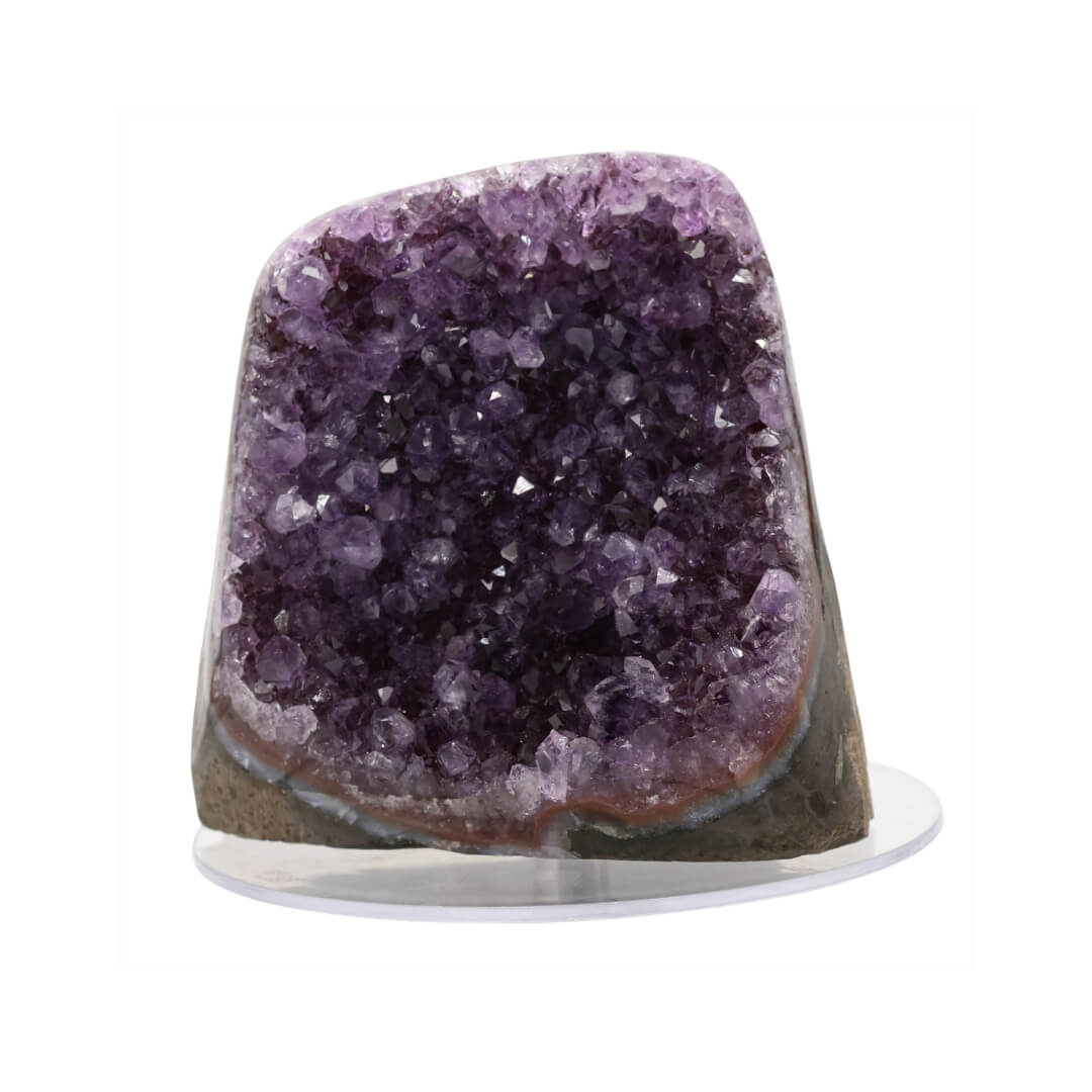 Amethyst Mini Geode new – For Home Decor & Spiritual Healing - M1 Krystal Touch