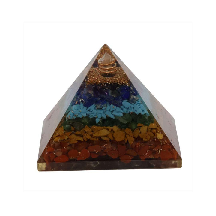 7 Chakra Pyramid – Energy Balancing Tool for Meditation & Healing