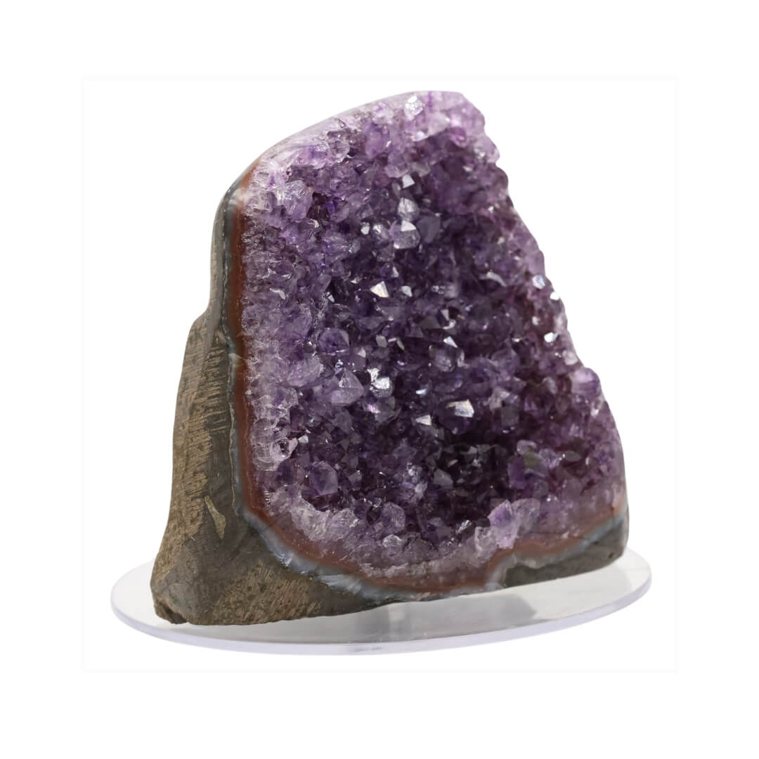 Amethyst Mini Geode new – For Home Decor & Spiritual Healing - M1 Krystal Touch
