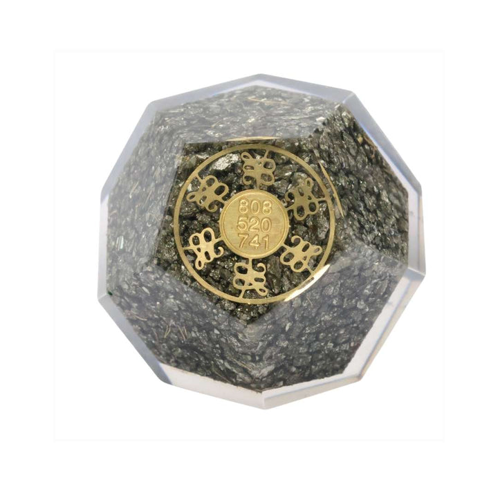 Pyrite Money Magnet – with Grabovoi Code for Wealth (808 520 741)