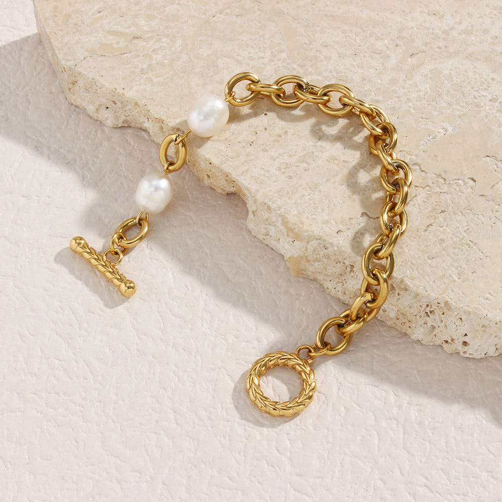 pearl bracelet - 18kt My Store