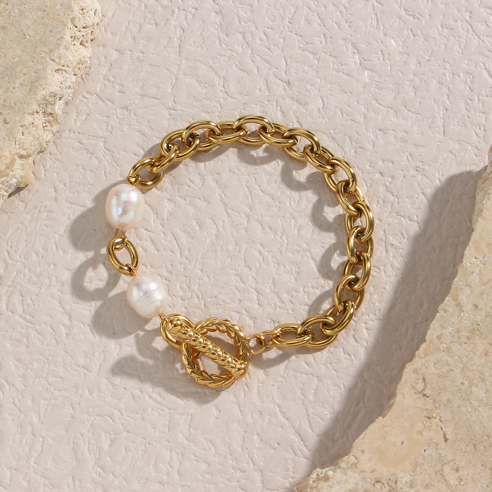 pearl bracelet - 18kt My Store