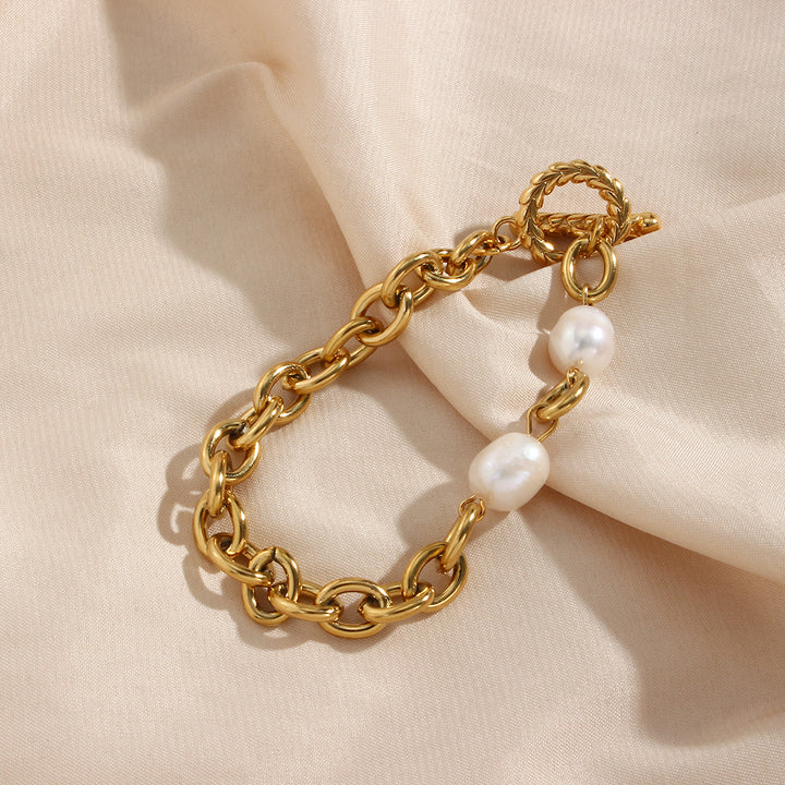 pearl bracelet - 18kt