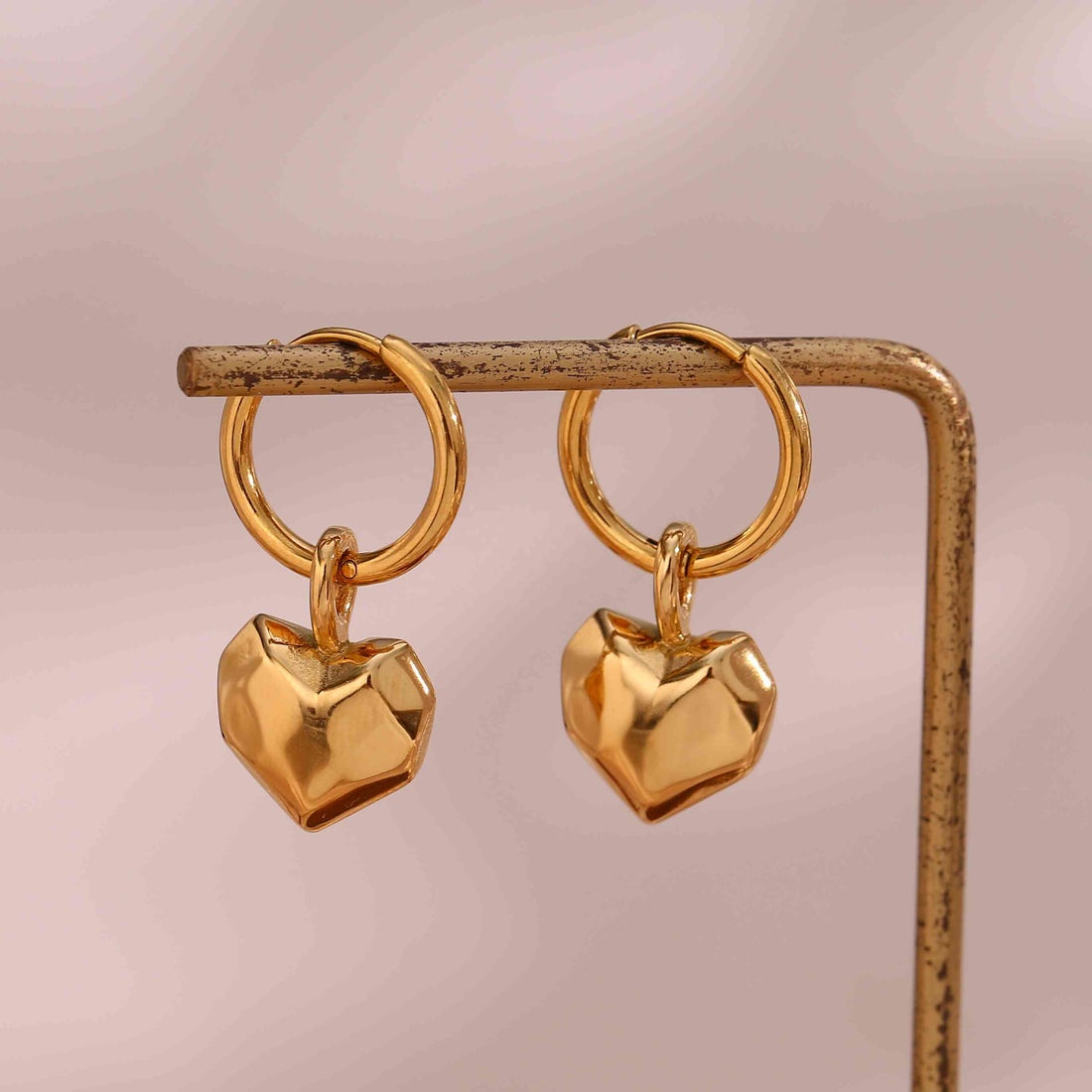 Luxe Heart Touch - 18KT Gold Plated