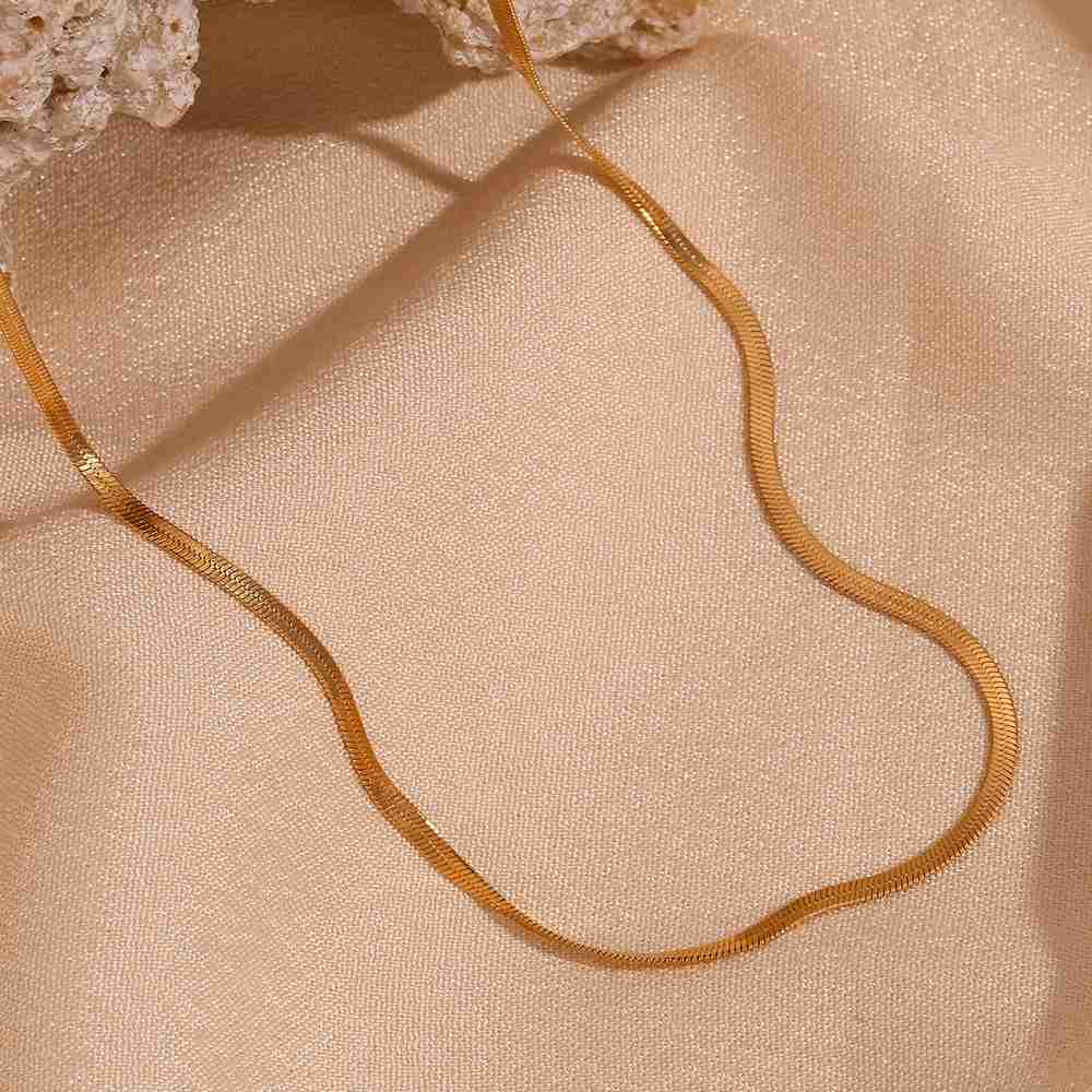 Unbreakable Heavy Duty Necklace – 18KT Gold Plated Krystal Touch