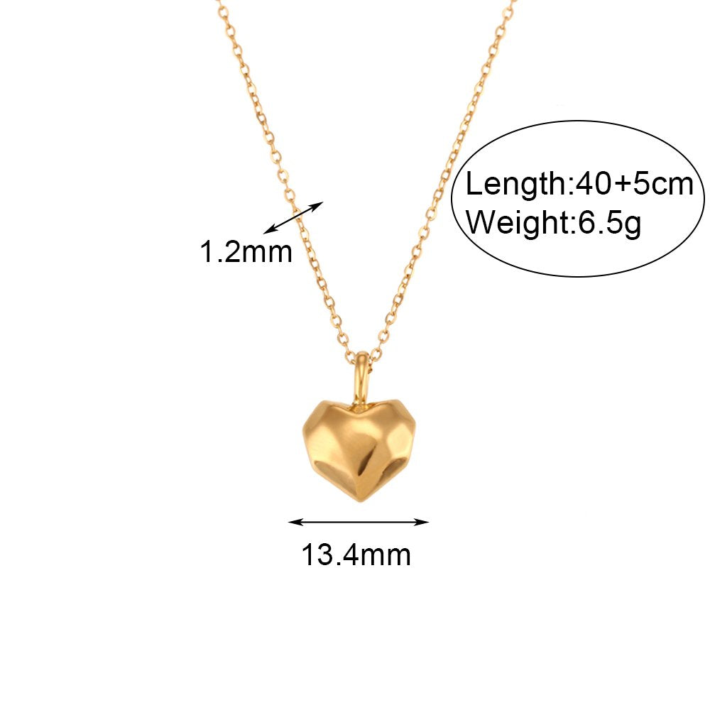 Luxe Heart Touch - 18KT Gold Plated