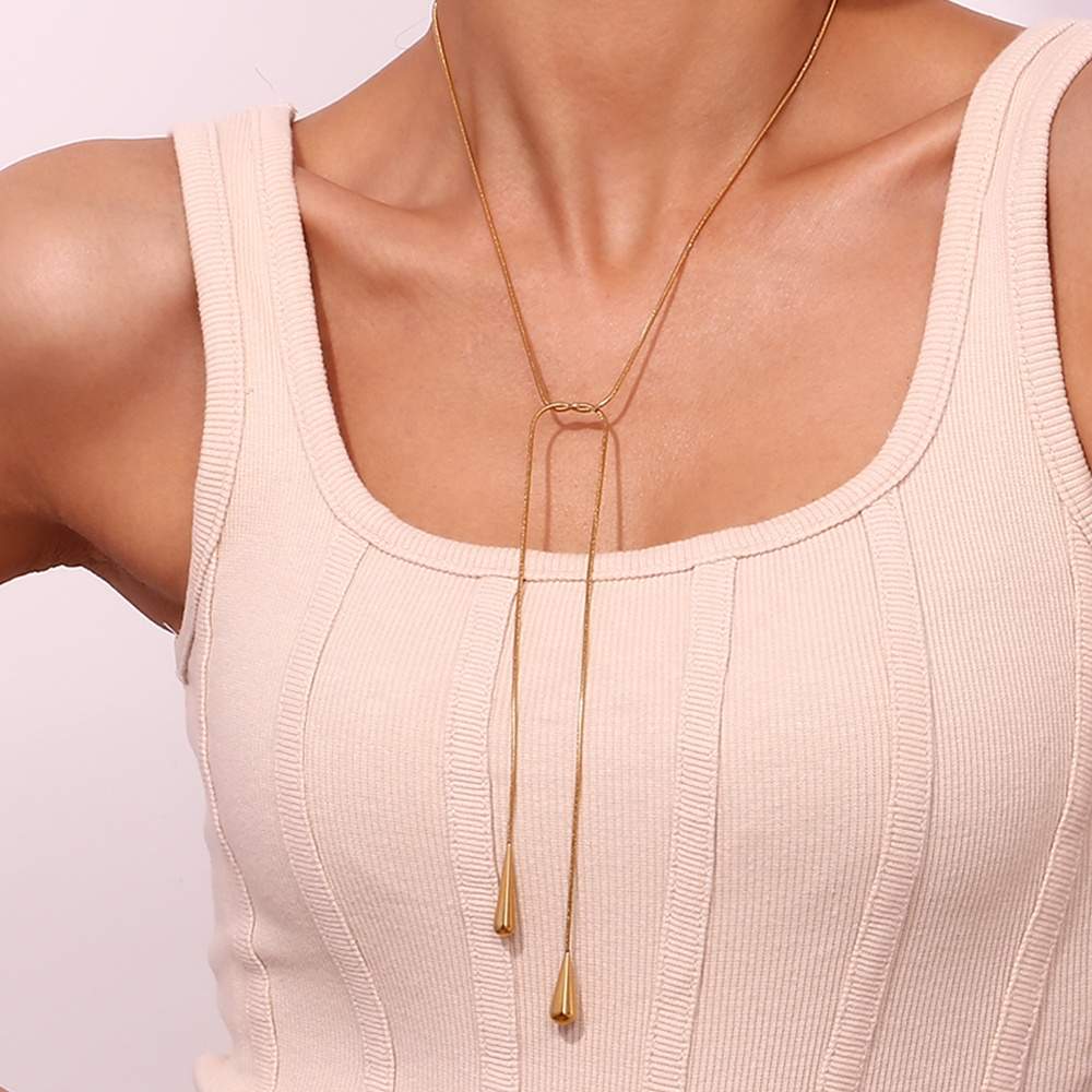 Girl Boss Necklace - 18KT Gold Plated Krystal Touch