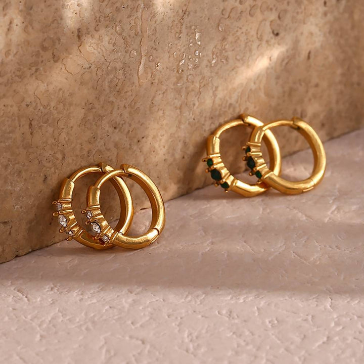 Classic Huggies Hoop Earrings – 18KT Gold Plated