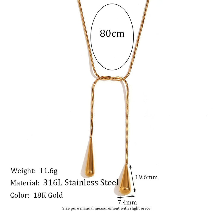 Girl Boss Necklace - 18KT Gold Plated Krystal Touch