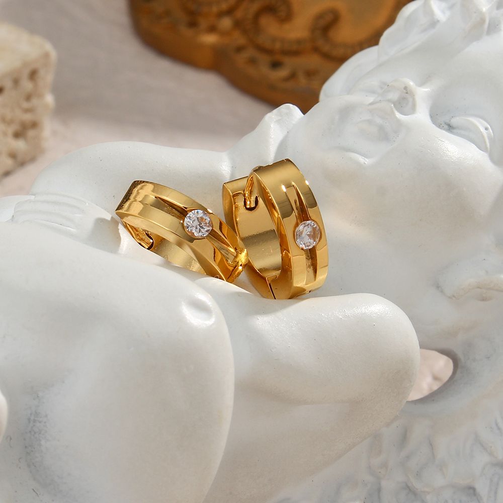 Butterfly Drop Earrings -18KT Gold Plated