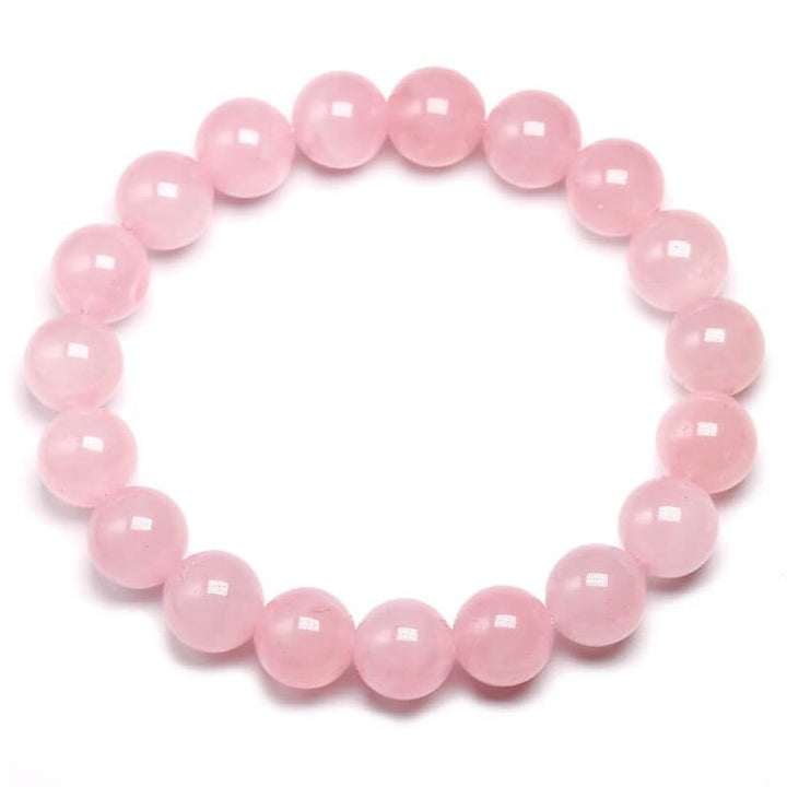 Rose Quartz - 8 mm Stretchable Unisex Bracelet