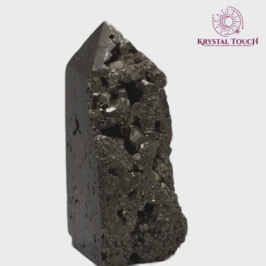 Pyrite Tower – Manifestation & Wealth Generator Crystal