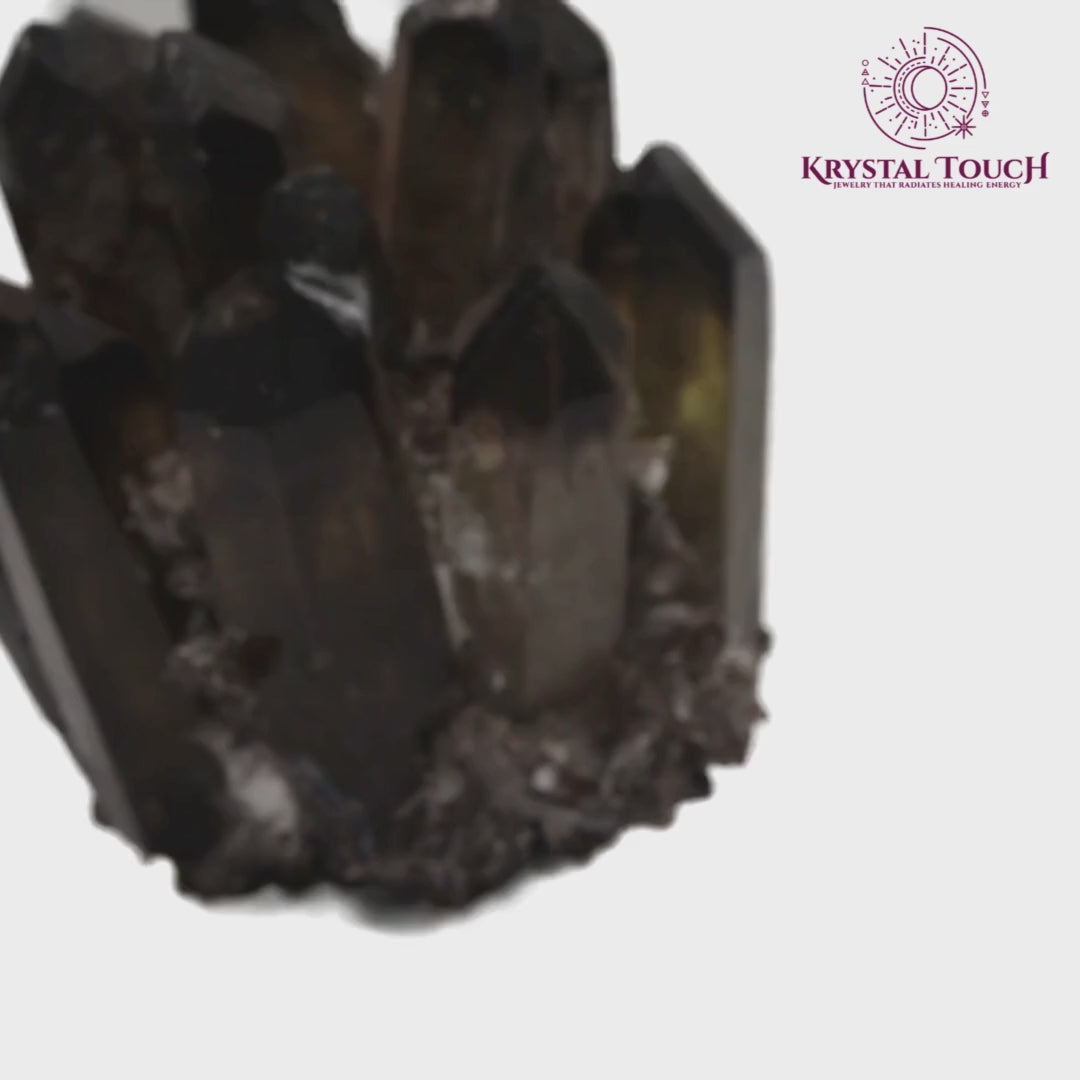 Smoky Quartz Cluster – Grounding Energy for Protection & Clarity