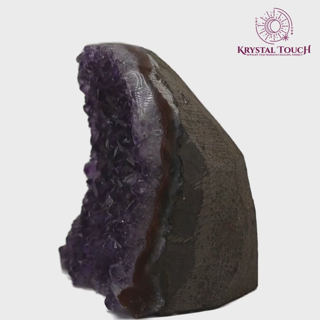 Amethyst Mini Geode new – For Home Decor & Spiritual Healing - M1