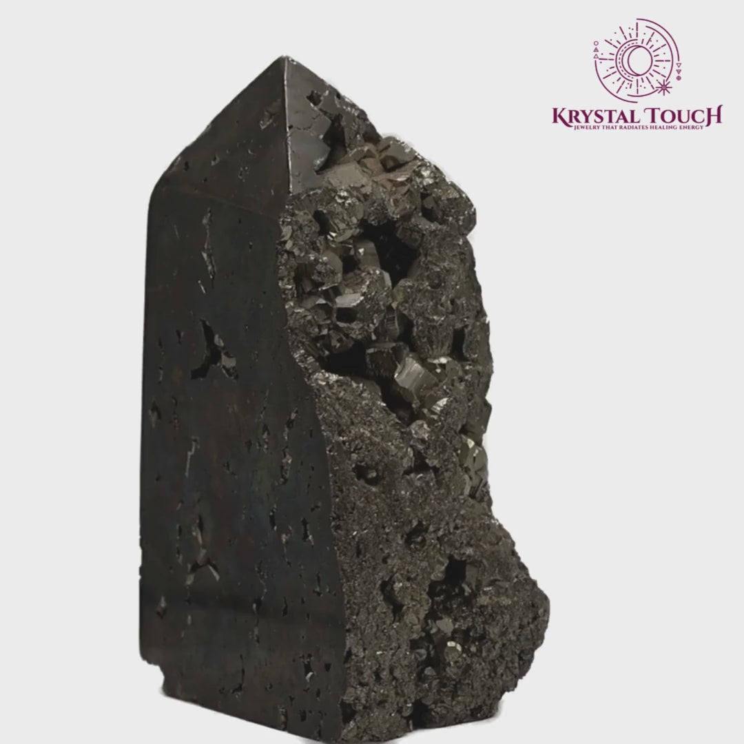 Pyrite Tower – Manifestation & Wealth Generator Crystal